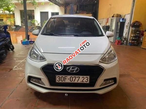 Bán xe Hyundai Grand i10 1.2AT sản xuất 2017, màu trắng-4