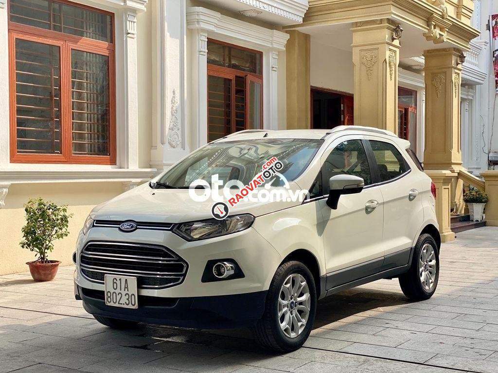 Bán Ford EcoSport 1.5AT Titanium năm sản xuất 2015, màu trắng còn mới, giá chỉ 399 triệu-9