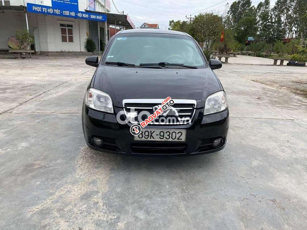 Cần bán xe Daewoo Gentra SX sản xuất năm 2009, màu đen, 135tr-1