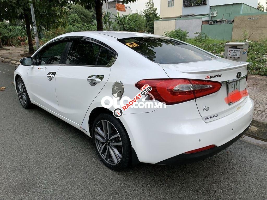 Cần bán lại xe Kia K3 1.6AT sản xuất 2015, màu trắng-6