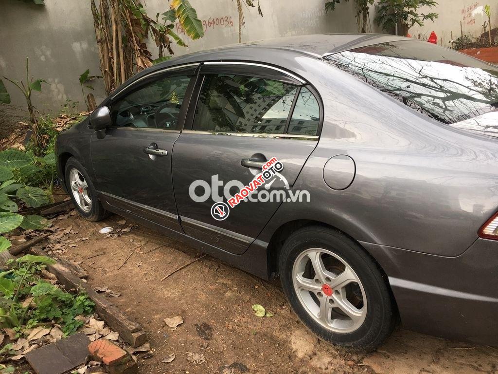 Bán Honda Civic 1.8AT sản xuất 2007, màu xám, xe nhập-0