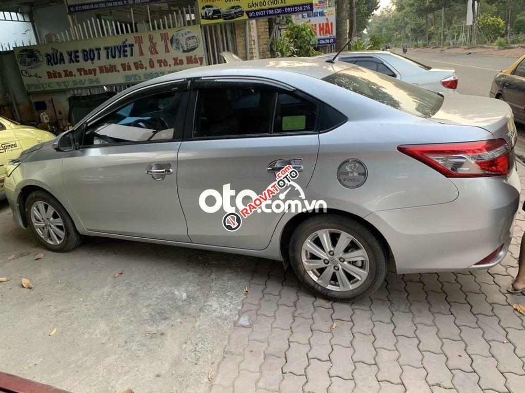 Xe Toyota Vios 1.5G năm 2015, màu bạc-2