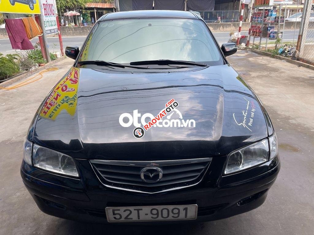 Cần bán gấp Mazda 626 MT năm 2002, màu đen-8