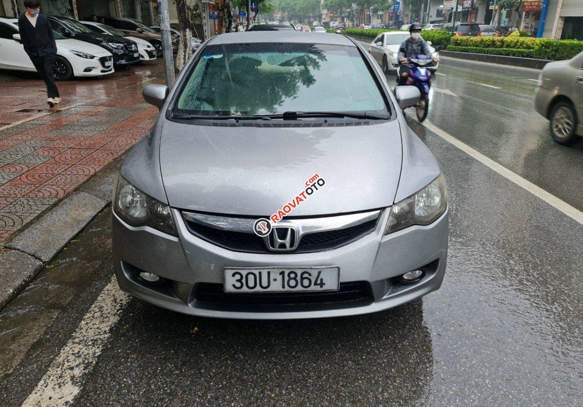 Cần bán lại xe Honda Civic 1.8AT năm sản xuất 2009, màu bạc-0