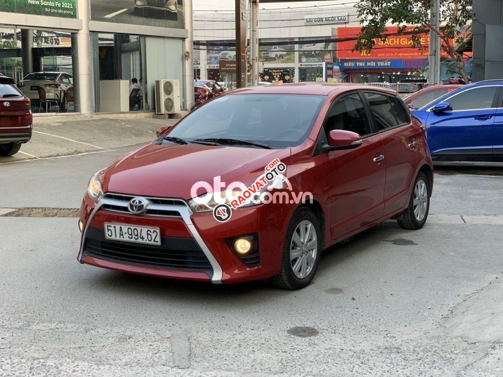 Bán ô tô Toyota Yaris 1.3G sản xuất 2014, màu đỏ, nhập khẩu, giá 436tr-10