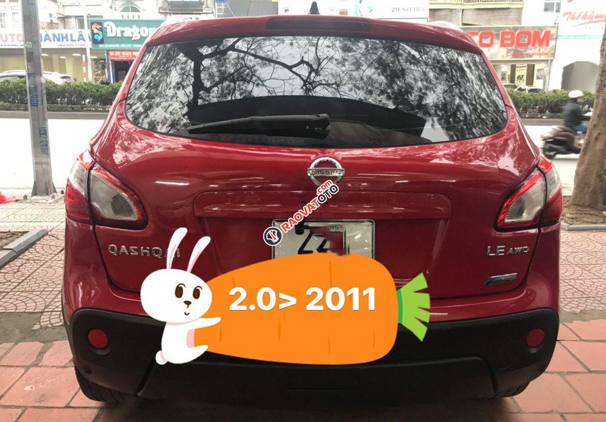 Cần bán lại xe Nissan Qashqai LE sản xuất năm 2011, màu đỏ, nhập khẩu nguyên chiếc -1