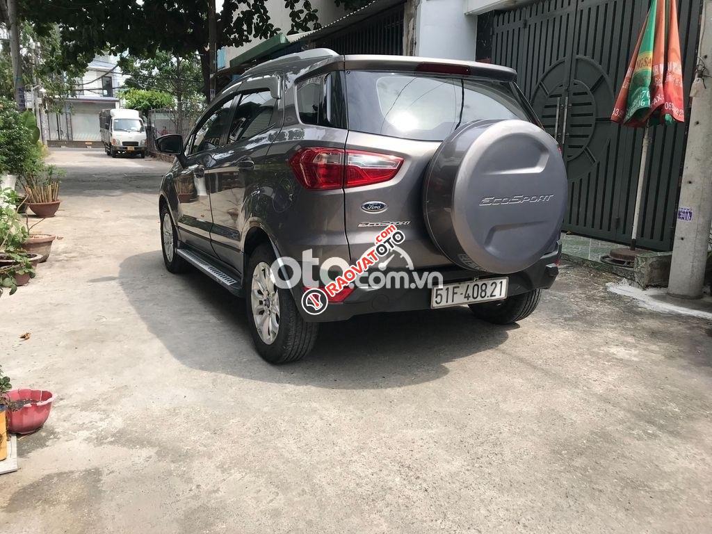 Cần bán lại xe Ford EcoSport Titanium năm 2016, màu xám như mới-1