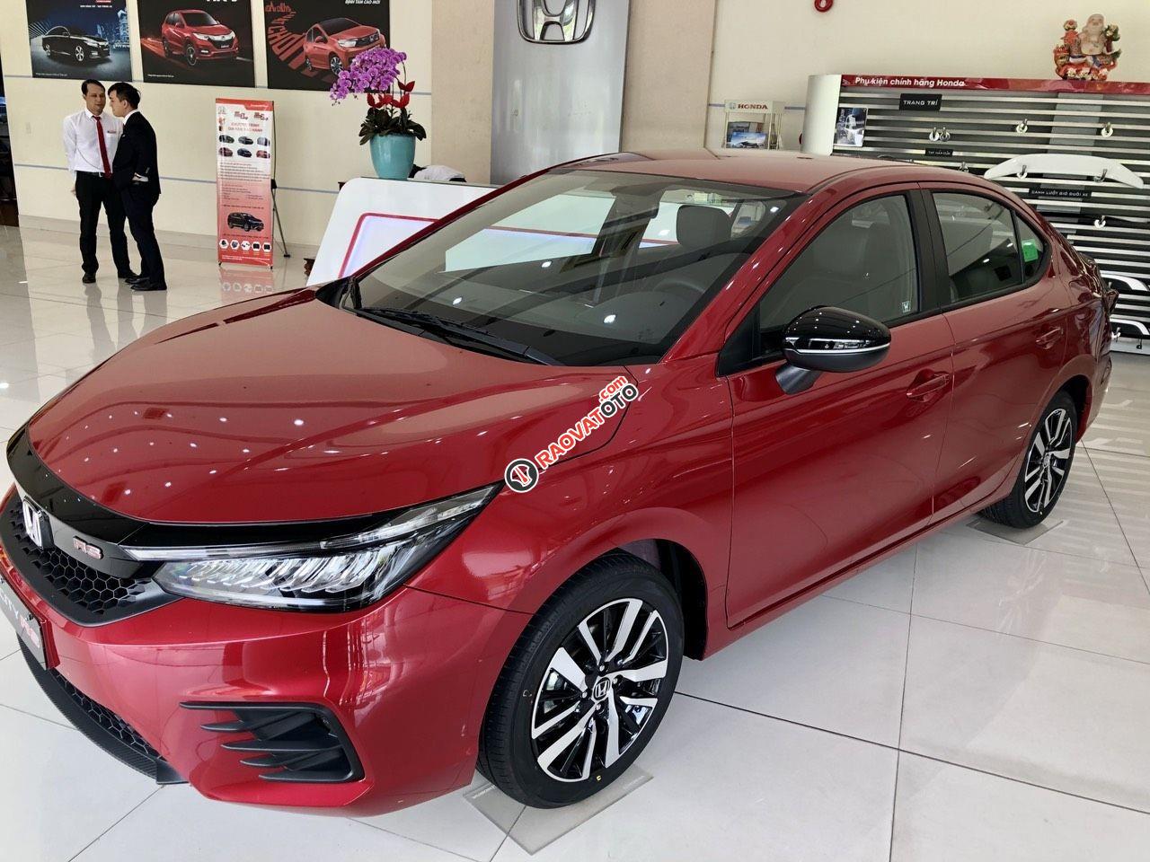 Bán Honda City 1.5 CVT sản xuất năm 2021, màu đỏ giá cạnh tranh-1