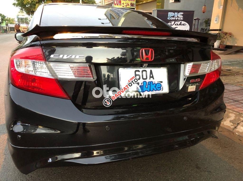 Bán xe Honda Civic 2.0 AT sản xuất 2012, màu đen như mới-0