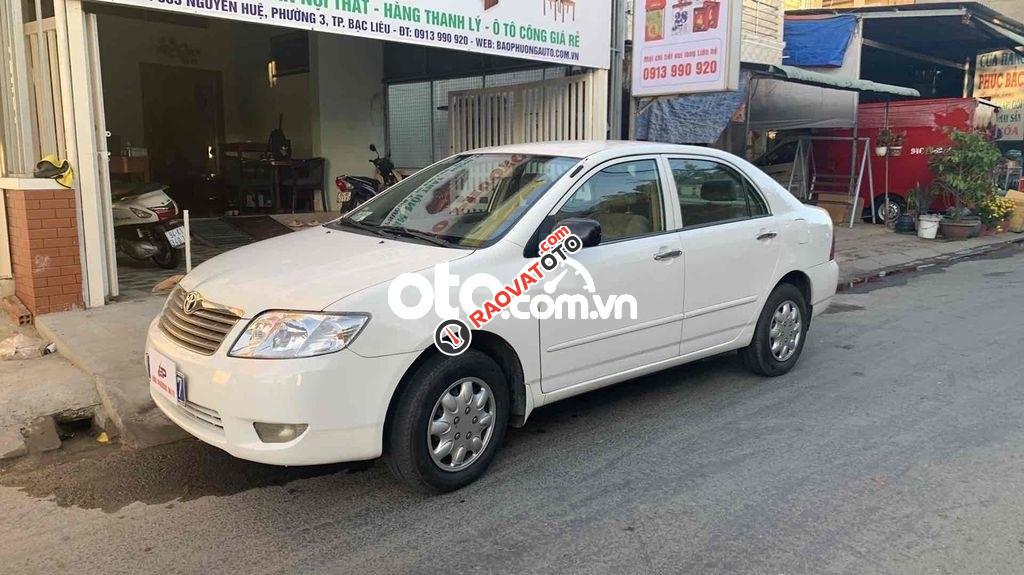 Bán Toyota Corolla GLI sản xuất 2003, màu trắng, xe nhập, 255tr-10