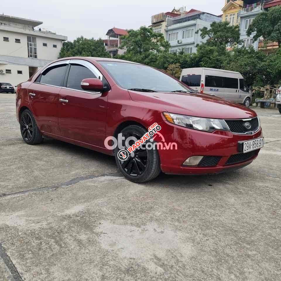 Cần bán lại xe Kia Forte SLi năm 2009, màu đỏ, nhập khẩu nguyên chiếc-1