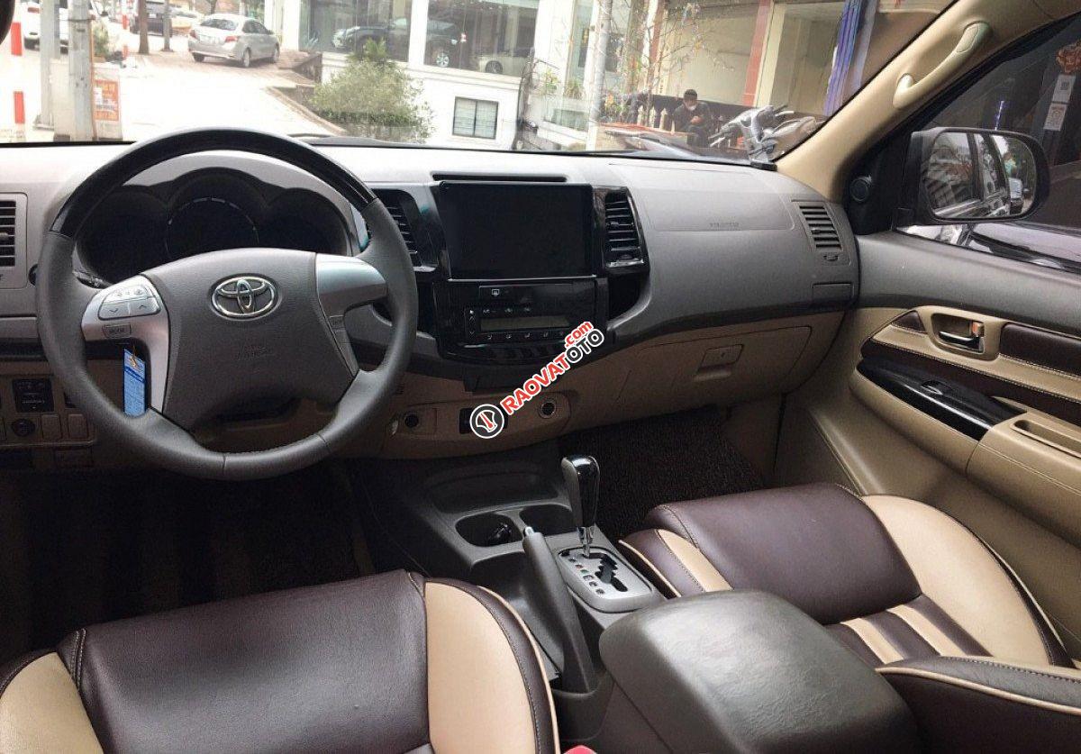 Cần bán lại xe Toyota Fortuner 2.7V năm sản xuất 2014, màu đen-6