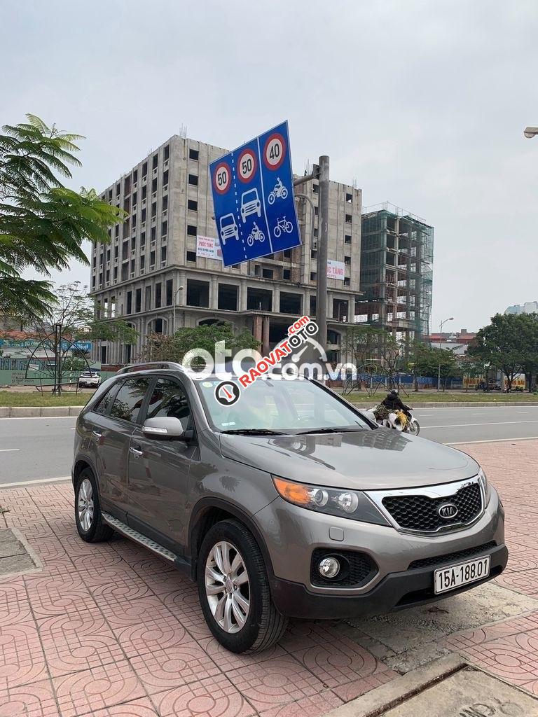 Bán Kia Sorento AT sản xuất 2011, màu xám, nhập khẩu, giá chỉ 435 triệu-11