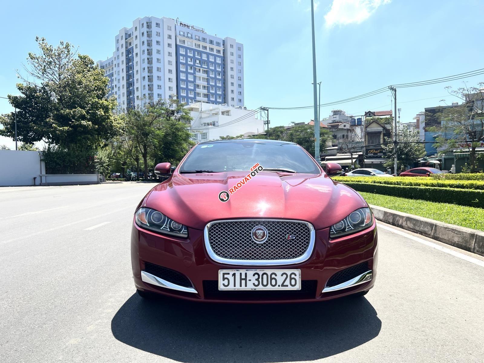 Jaguar XF nhập 2014 full đồ chơi, hai cầu, cửa sổ trời-2