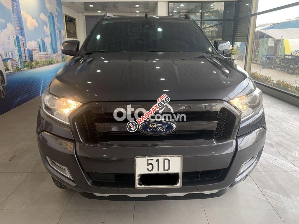 Bán Ford Ranger Wildtrak 3.2 4x4 AT sản xuất năm 2016, màu xám, nhập khẩu-10