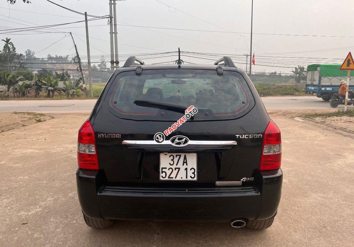 Xe Hyundai Tucson 4WD sản xuất 2009, màu đen, nhập khẩu nguyên chiếc-4