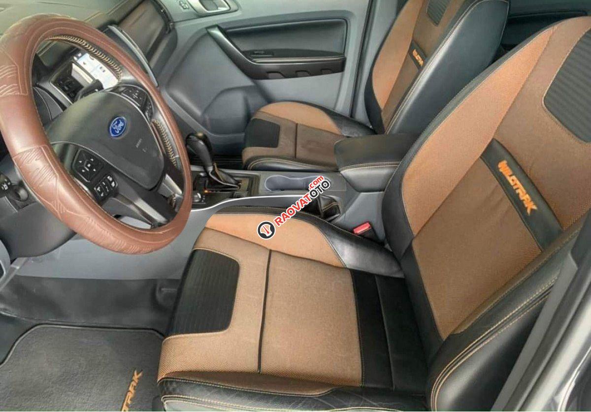 Cần bán lại xe Ford Ranger Wildtrak 3.2L sản xuất 2016, màu xám, nhập khẩu -4