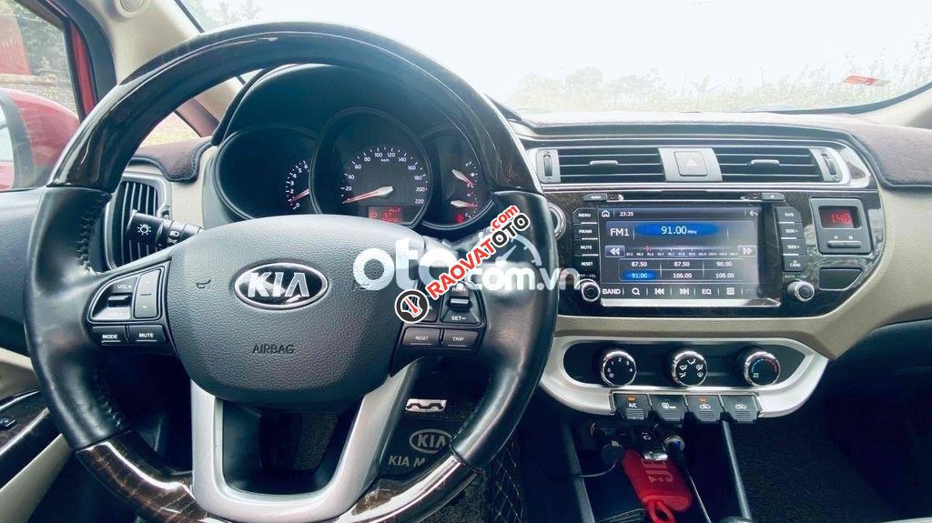 Bán xe Kia Rio 1.4AT sản xuất 2016, màu đỏ, nhập khẩu nguyên chiếc số tự động-1