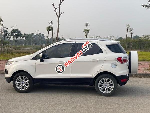 Bán Ford EcoSport Titanium AT sản xuất 2016, màu trắng giá cạnh tranh-0