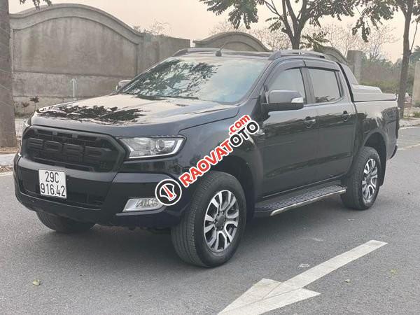 Cần bán gấp Ford Ranger Wildtrak 3.2 4x4AT năm 2016, màu đen -4