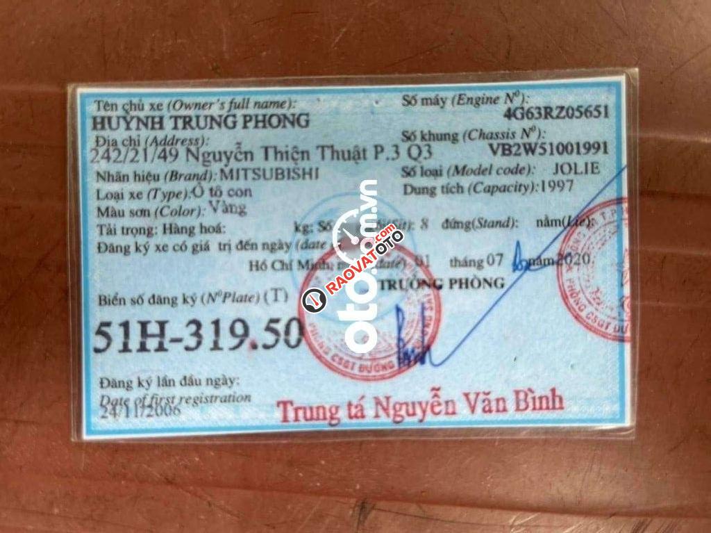 Cần bán gấp Mitsubishi Jolie 2.0 sản xuất năm 2005-2
