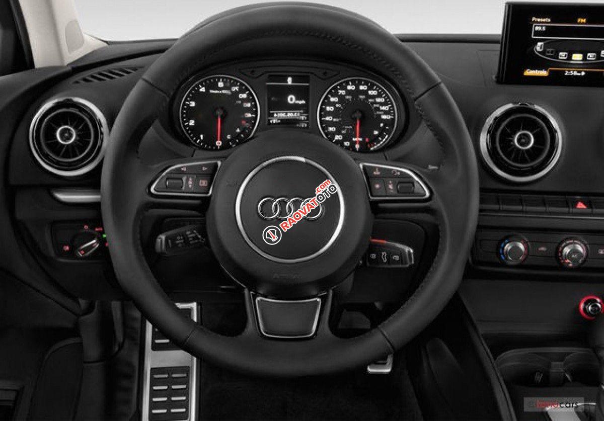 Bán Audi A3 1.8 TFSI sản xuất năm 2015, màu đen, nhập khẩu nguyên chiếc chính chủ, giá chỉ 630 triệu-4