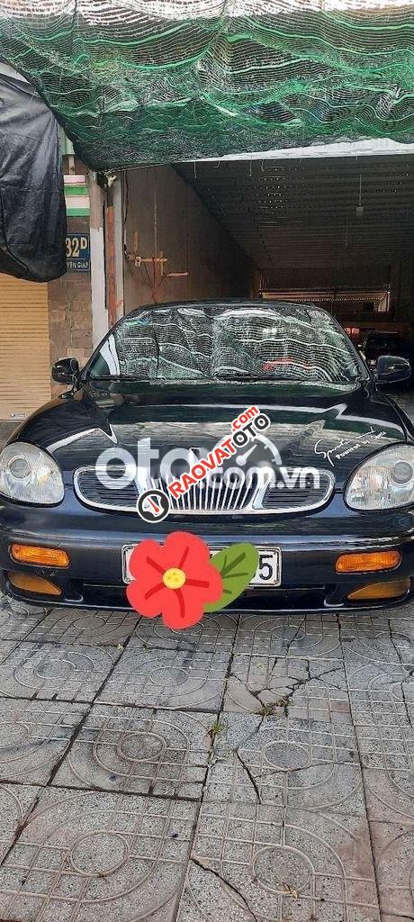 Cần bán gấp Daewoo Leganza sản xuất năm 2002, màu đen, xe nhập, 87tr-0