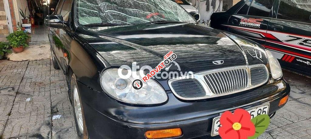 Cần bán gấp Daewoo Leganza sản xuất năm 2002, màu đen, xe nhập, 87tr-1