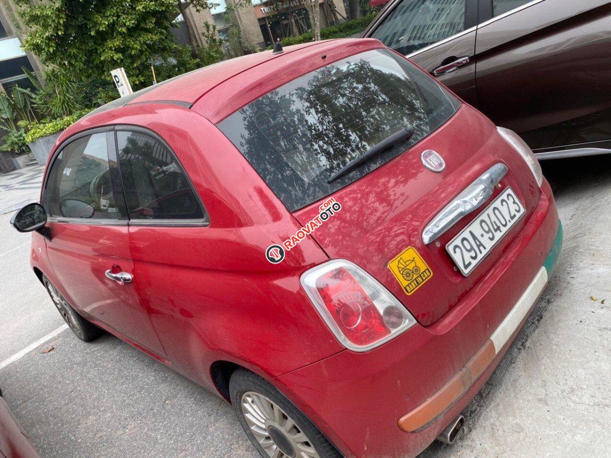 Bán Fiat 500 năm sản xuất 2009, màu đỏ, nhập khẩu nguyên chiếc-0