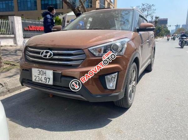 Cần bán lại xe Hyundai Creta năm sản xuất 2017, màu nâu còn mới, giá tốt-4