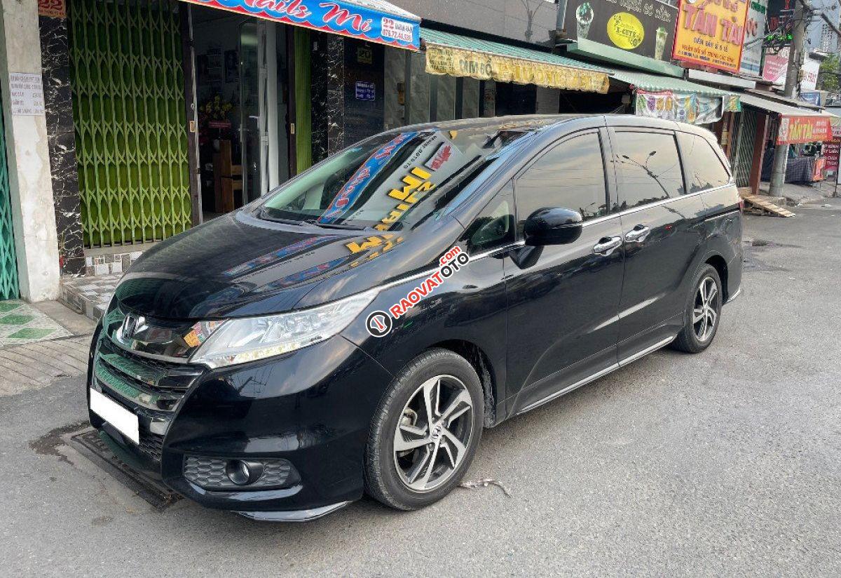 Bán Honda Odyssey 2.4 CVT năm 2017, màu đen, nhập khẩu nguyên chiếc-0