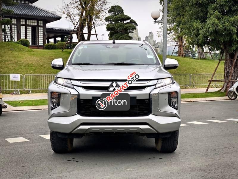 Cần bán lại xe Mitsubishi Triton sản xuất năm 2020, màu bạc, nhập khẩu còn mới-1