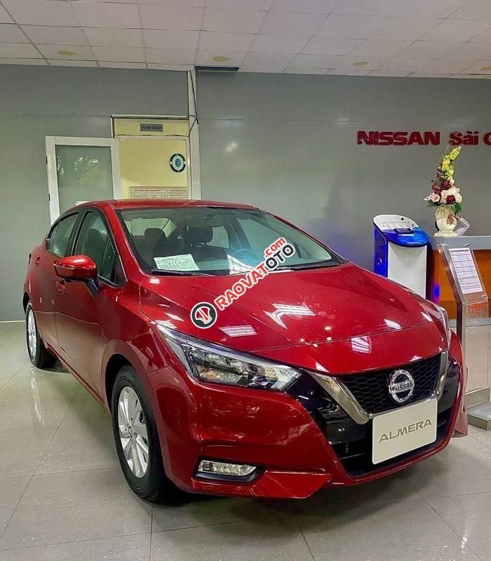 Cần bán Nissan Sunny sản xuất năm 2021, màu đỏ, xe nhập-2