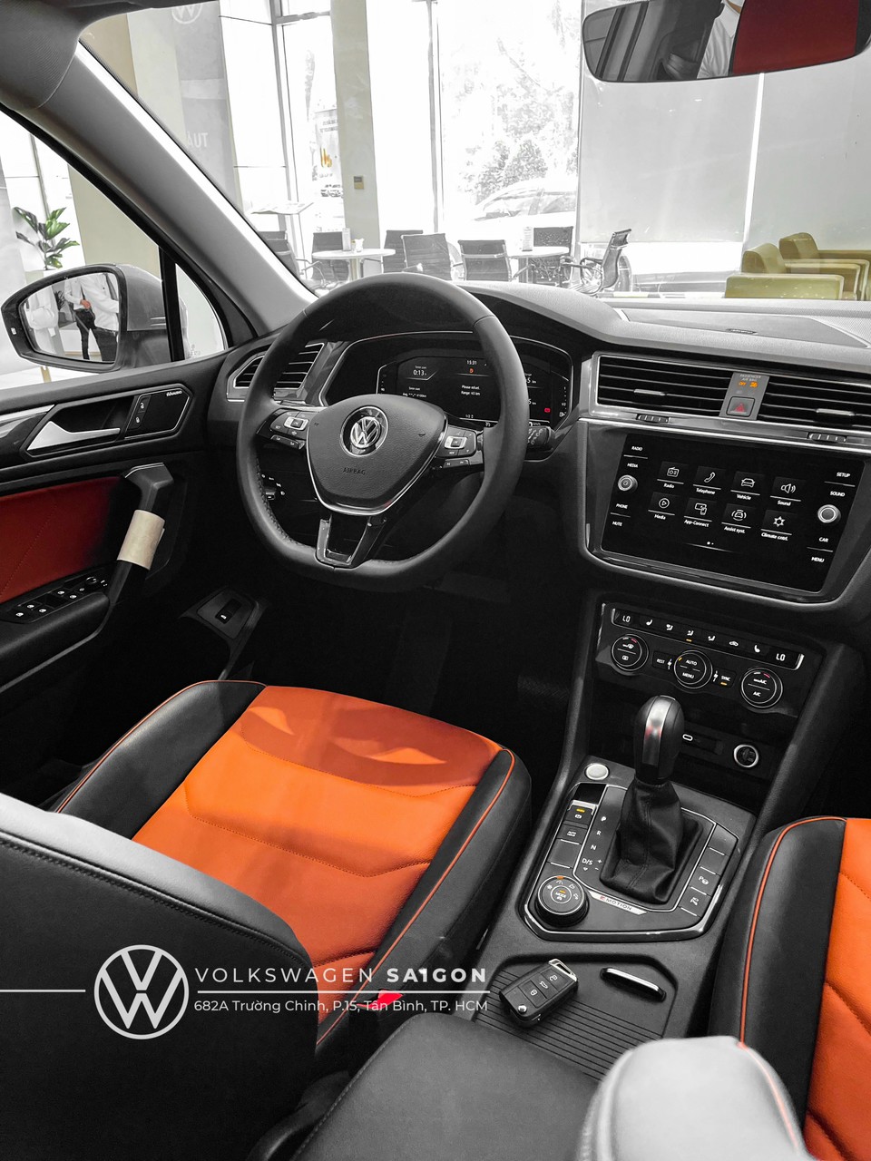 [Volkswagen Vũng Tàu ]Tiguan Luxury S 2022 màu Trắng, động cơ 2.0 Turbo, SUV 7 chỗ gầm cao cho gia đình, dẫn động 2 cầu-6