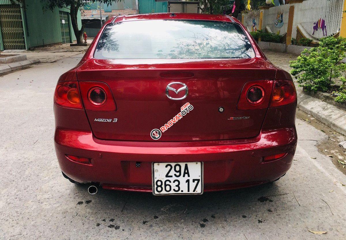Bán Mazda 3 1.6 sản xuất năm 2004, màu đỏ còn mới giá cạnh tranh-1