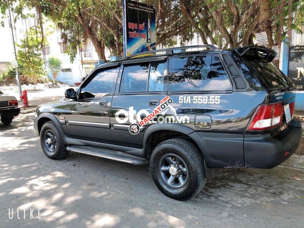 Bán ô tô Ssangyong Musso năm 2005, màu đen số tự động, 135tr-9