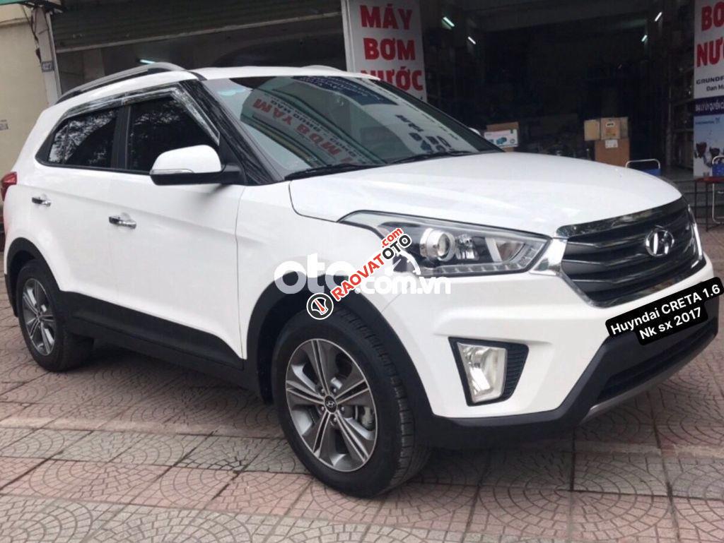 Bán Hyundai Creta 1.5L Đặc biệt năm sản xuất 2017, màu trắng, nhập khẩu -9