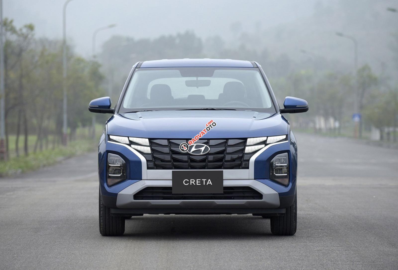 Hyundai Creta 2022 all new, xe nhập khẩu, giá chỉ 620tr, hỗ trợ góp 80% giá trị xe-0