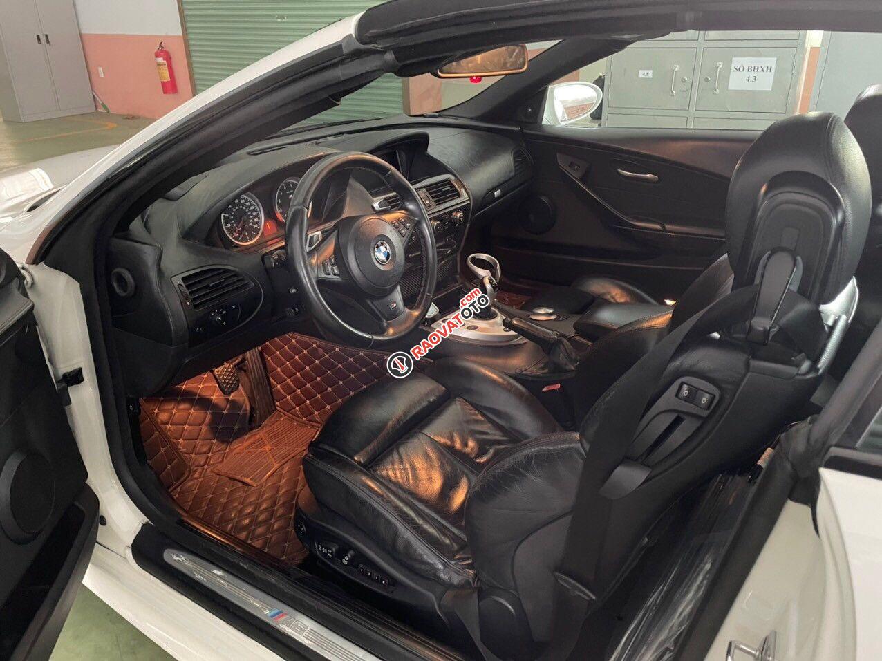 Một chiếc siêu xe Duy nhất Việt Nam, BMW M6 Convertible sx 2007 màu trắng chỉ hơn 900tr-8