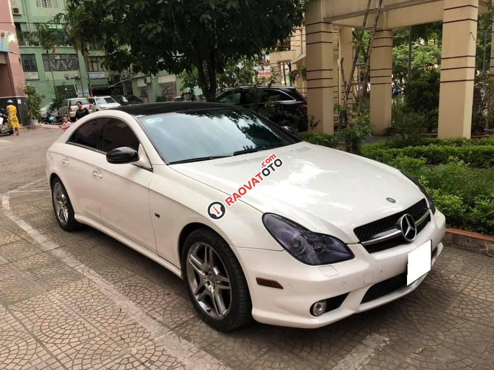 Cần bán Mercedes CLS500 đăng ký 2008, số tự động, full option, màu trắng, nhập Mỹ-9