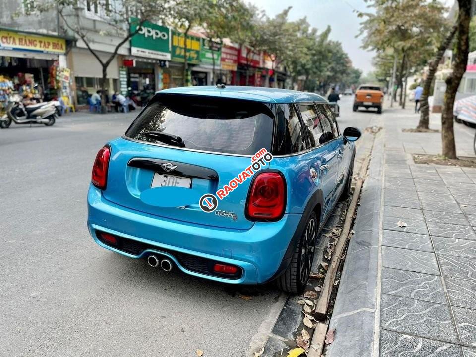 Bán ô tô Mini Cooper S sản xuất 2016, màu xanh da trời-5