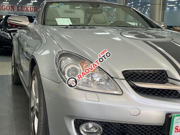 Cần bán gấp Mercedes SLK 350 AMG sản xuất 2009, màu bạc, nhập khẩu nguyên chiếc số tự động-3