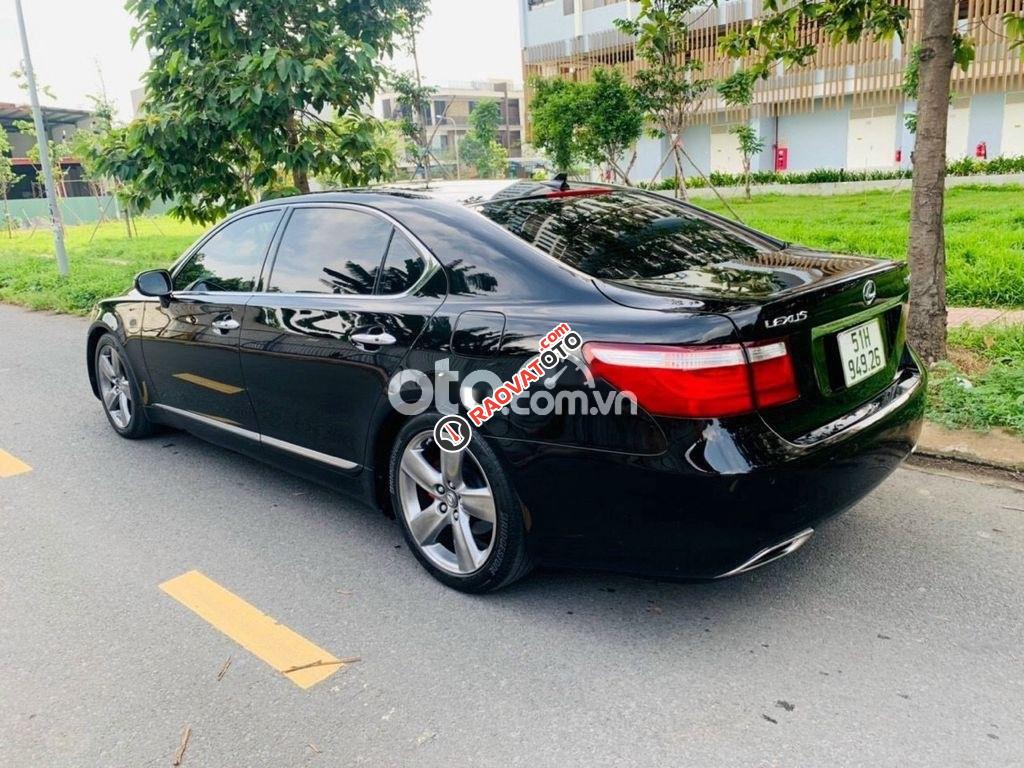 Bán ô tô Lexus LS 460 L sản xuất 2007, màu đen, xe nhập-8