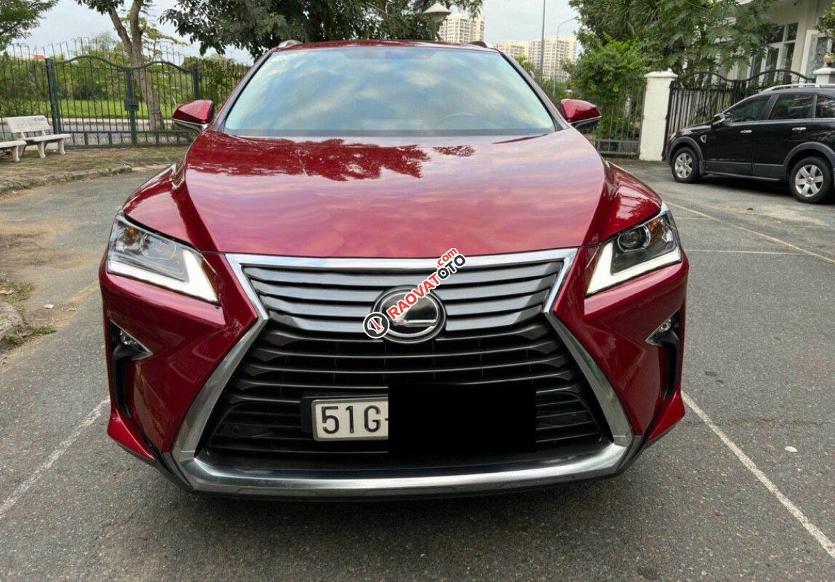 Bán Lexus RX 200 T đời 2017, màu đỏ, nhập khẩu nguyên chiếc-2