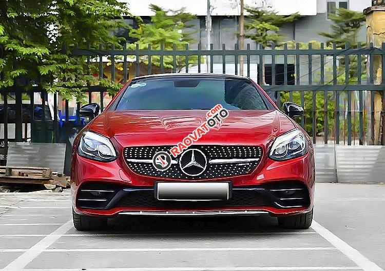 Cần bán xe Mercedes SLC 43 AT năm 2017, màu đỏ, xe nhập-3