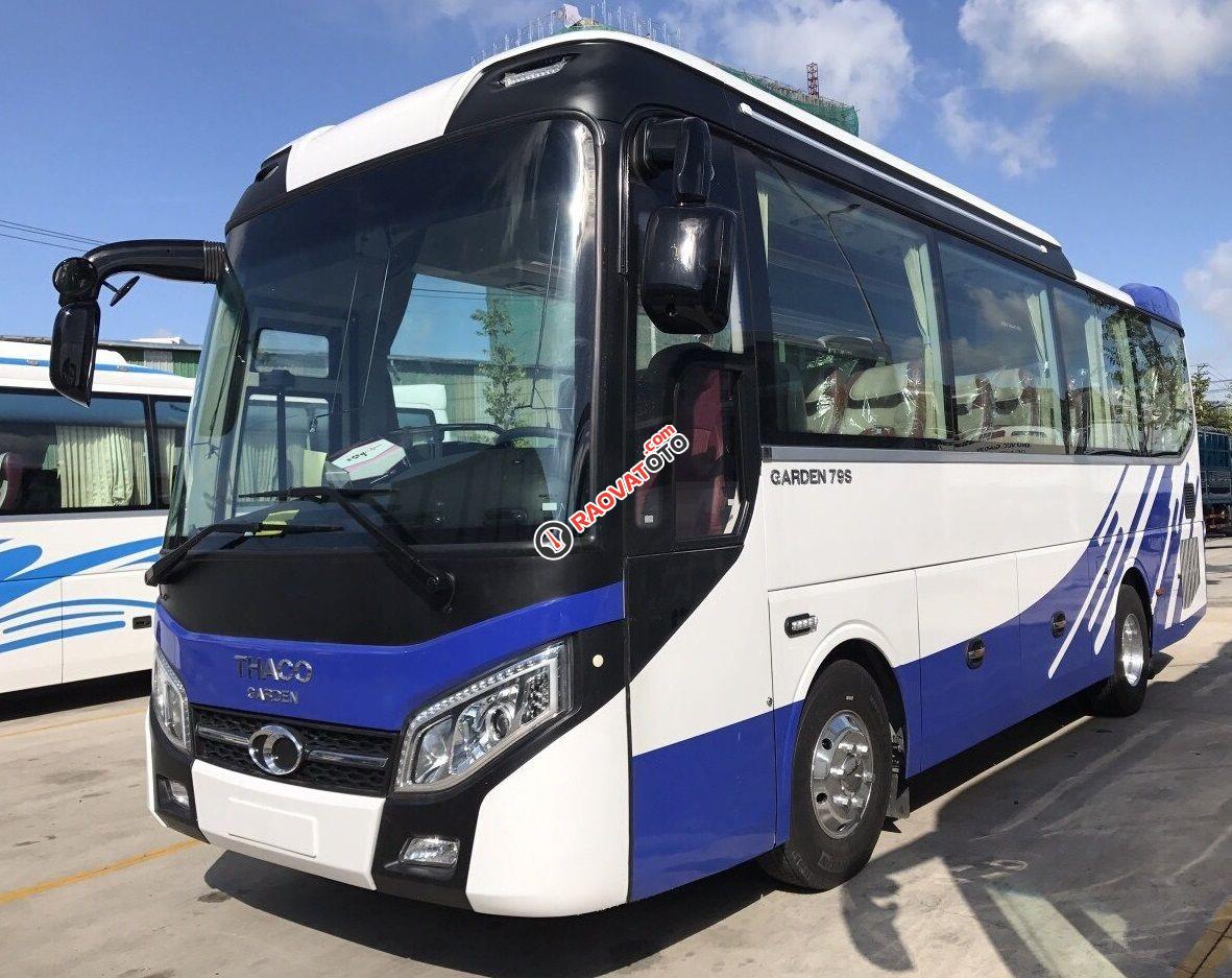 Giá xe khách 29 chỗ bầu hơi, chính hãng HCM, trả góp 70%-15