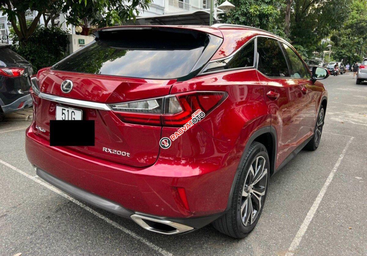 Bán Lexus RX 200 T đời 2017, màu đỏ, nhập khẩu nguyên chiếc-5