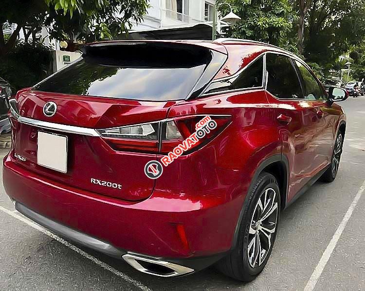 Cần bán gấp Lexus RX 200T sản xuất năm 2017, màu đỏ, nhập khẩu-0