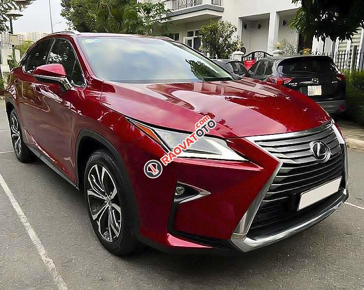 Cần bán gấp Lexus RX 200T sản xuất năm 2017, màu đỏ, nhập khẩu-3