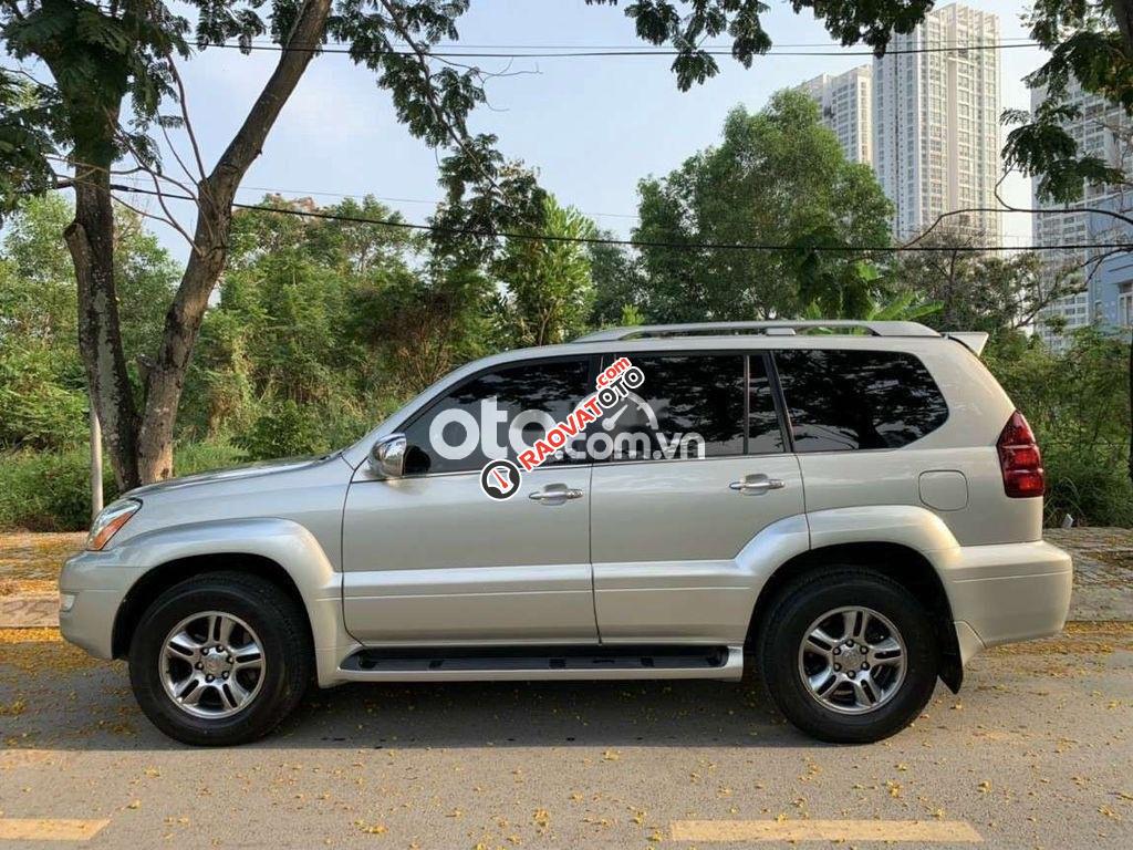 Bán xe Lexus GX 470 năm sản xuất 2003, màu bạc, nhập khẩu số tự động giá cạnh tranh-1